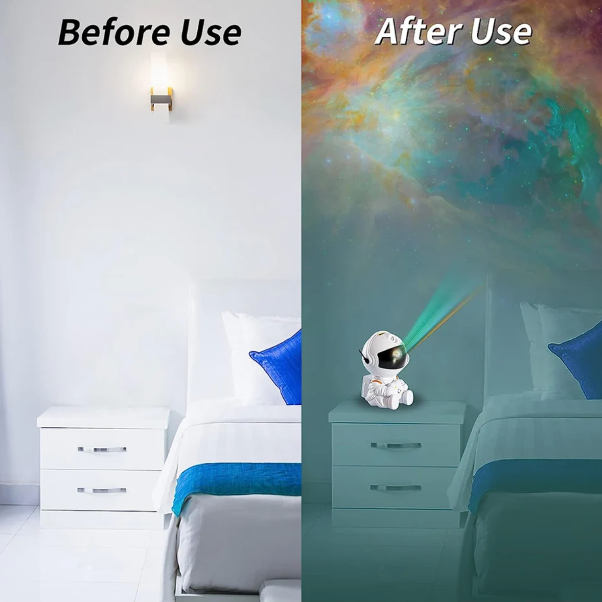 Galaxy™ Projector | Star  Projector  | White and Black